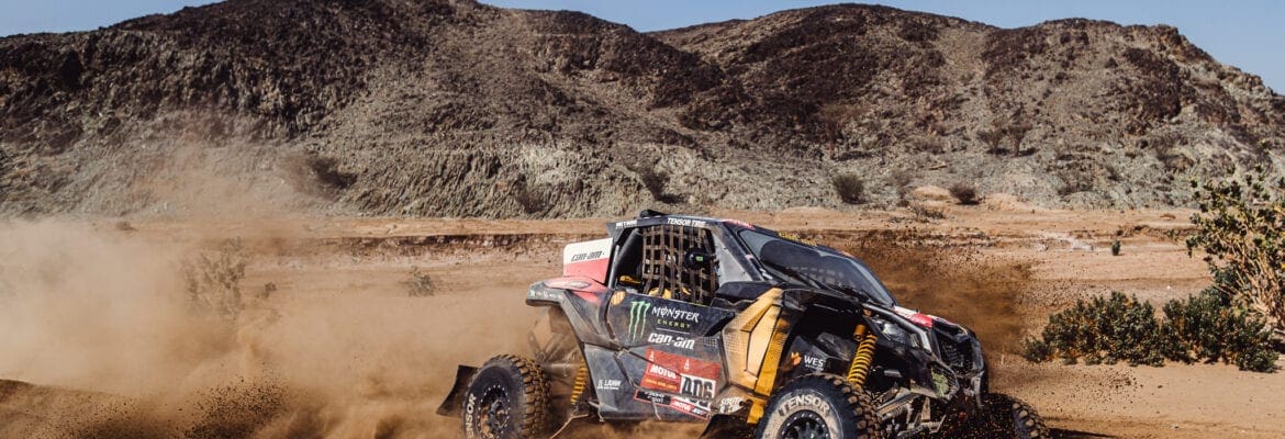 Can-Am continua dominando após o 4o dia do Dakar nos UTVs