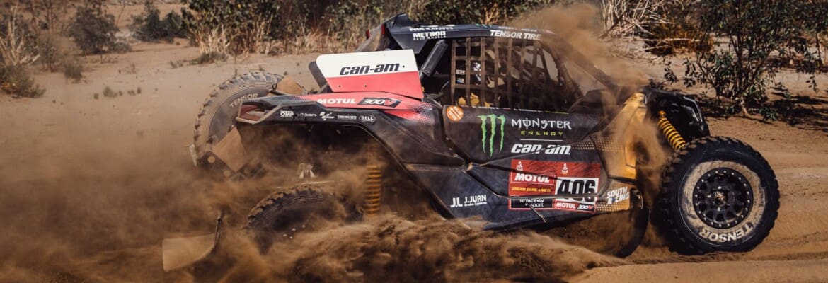 Entre os UTVs, definição do Dakar fica ainda mais acirrada entre as duplas Can-Am