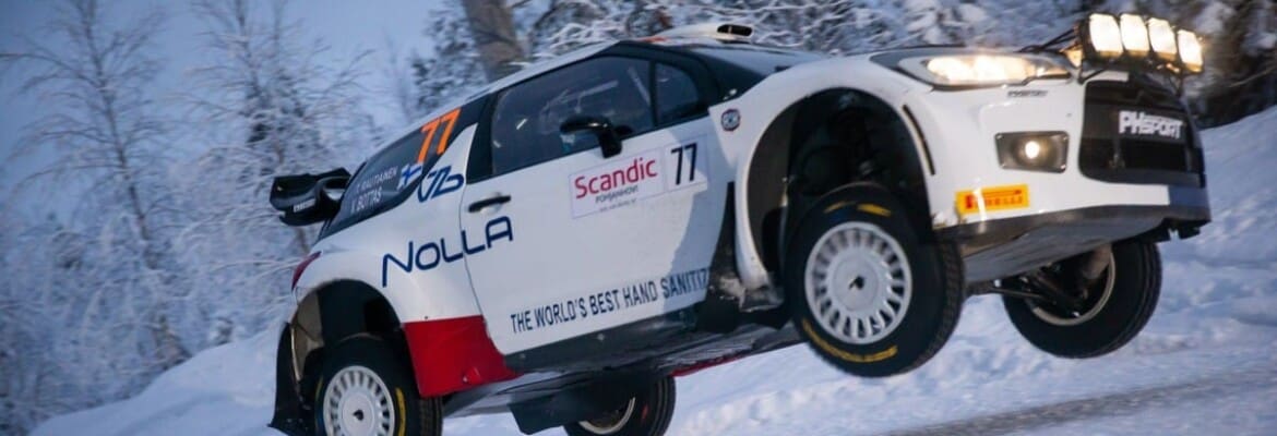 Bottas conquista o sexto lugar no rally Arctic Lapland na Finlândia