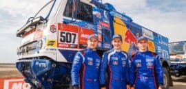 Trio liderado por Dmitry Sotnikov conquista o título da categoria de caminhões do Dakar