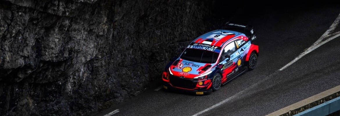 Ott Tänak lidera o primeiro dia do Rallye Monte Carlo da WRC