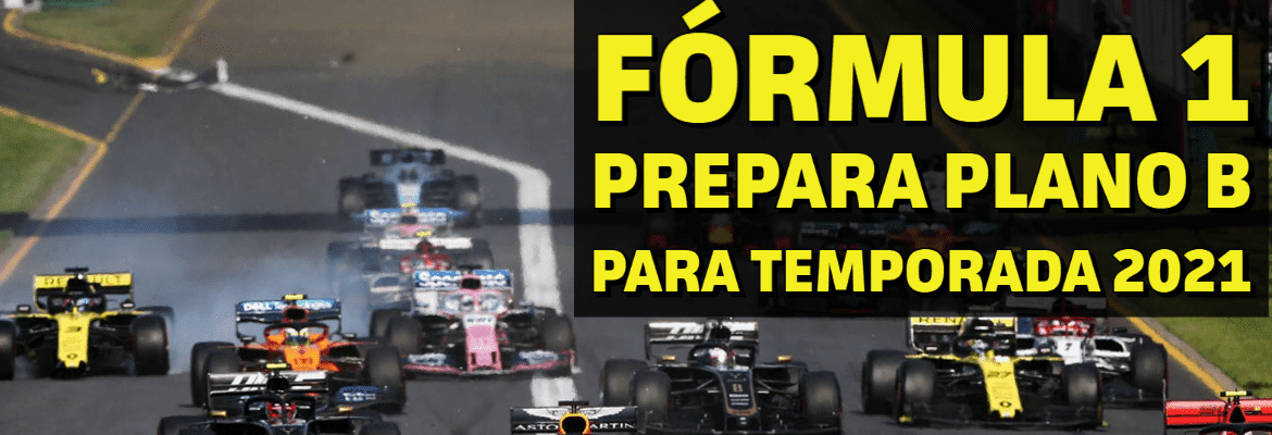 Em Dia: Fórmula 1 prepara Plano B devido ao coronavírus Em Dia: Fórmula 1 prepara Plano B devido ao coronavírus