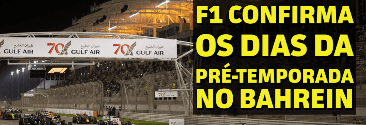 Em Dia: Fórmula 1 define dias da pré-temporada de 2021 e Perez tem seu 1º dia na Red Bull Em Dia: Fórmula 1 define dias da pré-temporada de 2021 e Perez tem seu 1º dia na Red Bull