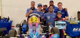 Kart: Augustus Toniolo começa temporada 2021 com segundo lugar no SKUSA