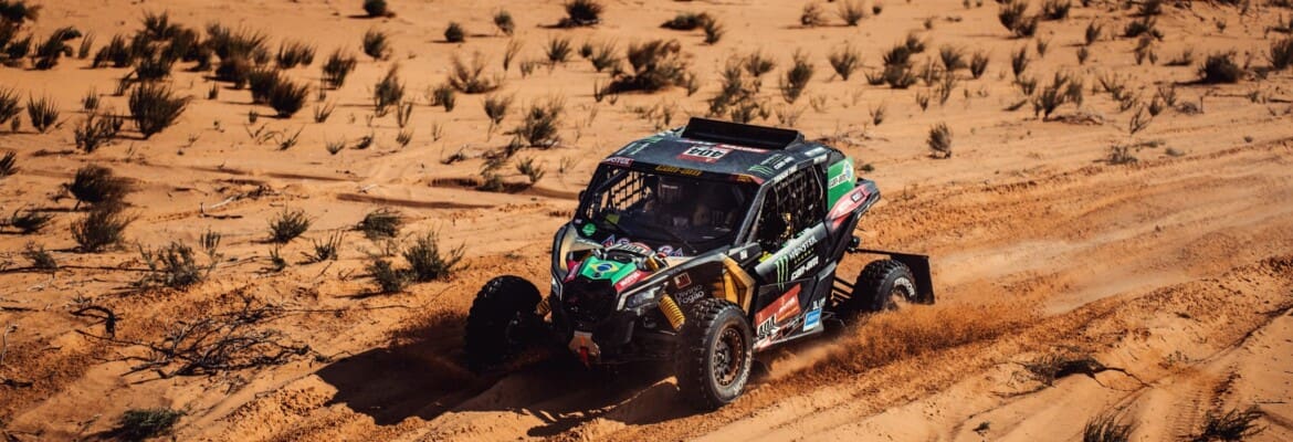 Brasileiros se superam e ganham posições nos UTVs, no 6º dia do Dakar