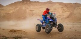 Cavigliasso conquista mais uma vitória na categoria de quadriciclos do Dakar