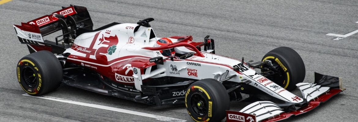 Alfa Romeo foi para a pista com o C41 em Barcelona