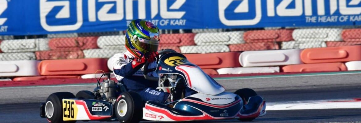 Miguel Costa renova com a Sauber Karting Team para 2021 e foca em reta de final de pré-temporada