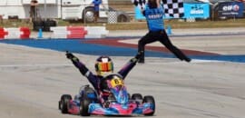 Augustus Toniolo é campeão da etapa de Homestead do SKUSA Winter Series