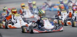 Kart: com apenas 11 anos, Miguel Costa estreia na OK Júnior com top-5 nas baterias do WSK