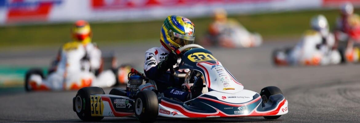Kart: Miguel Costa busca pódio no WSK após estreia de destaque na categoria OK Júnior