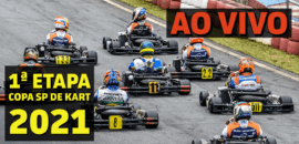 Ao vivo: acompanhe a 1ª etapa da Copa São Paulo de Kart 2021