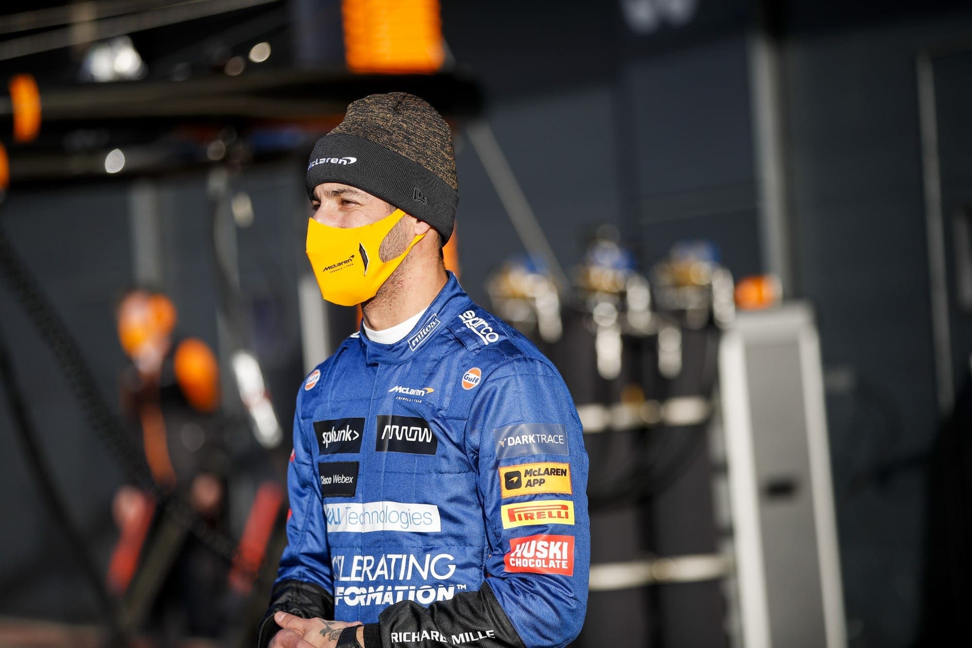 Galeria: primeiras imagens no McLaren MCL35M na pista de Silverstone Daniel Ricciardo (McLaren)