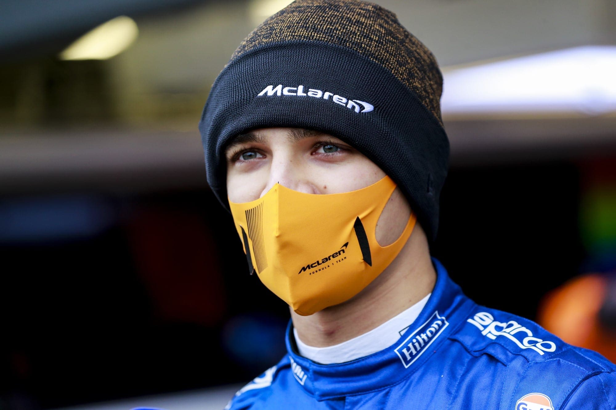 Galeria: primeiras imagens no McLaren MCL35M na pista de Silverstone Lando Norris (McLaren)
