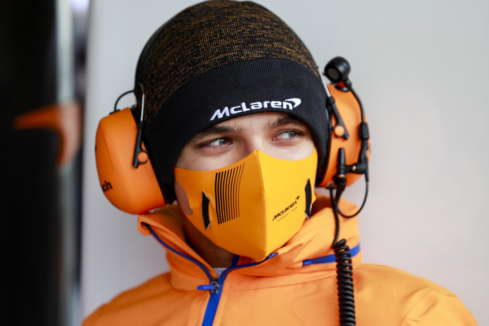 Galeria: primeiras imagens no McLaren MCL35M na pista de Silverstone Lando Norris (McLaren)