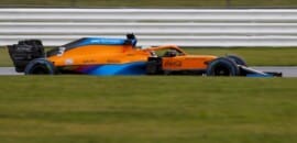 Galeria: primeiras imagens no McLaren MCL35M na pista de Silverstone