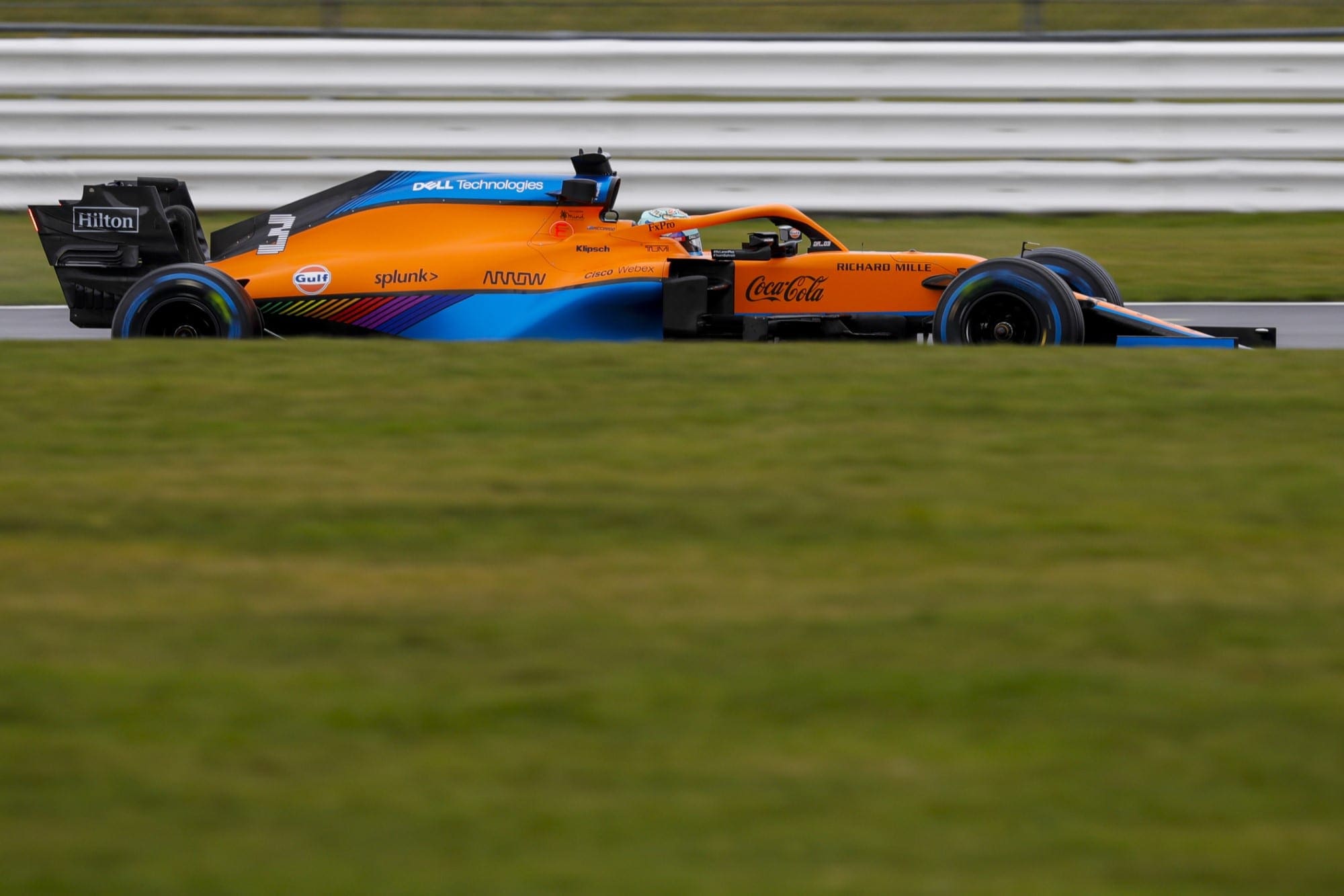 Galeria: primeiras imagens no McLaren MCL35M na pista de Silverstone Daniel Ricciardo (McLaren)