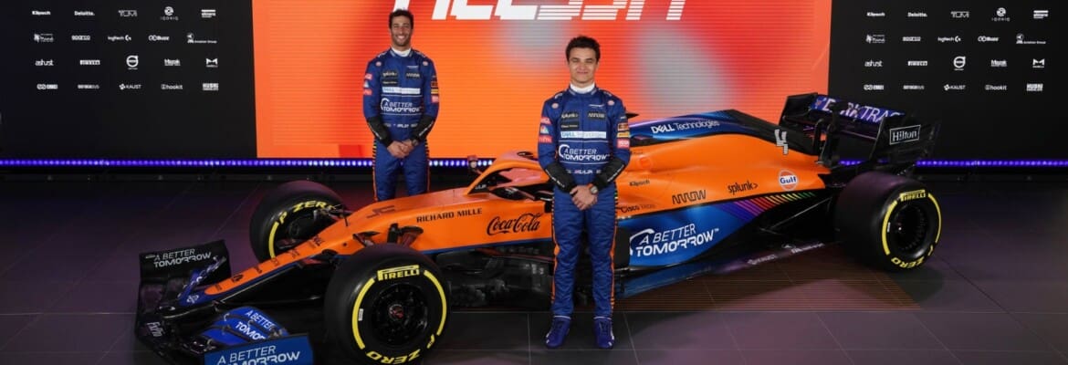 Confira as fotos do MCL35M, o carro da McLaren para a F1 2021