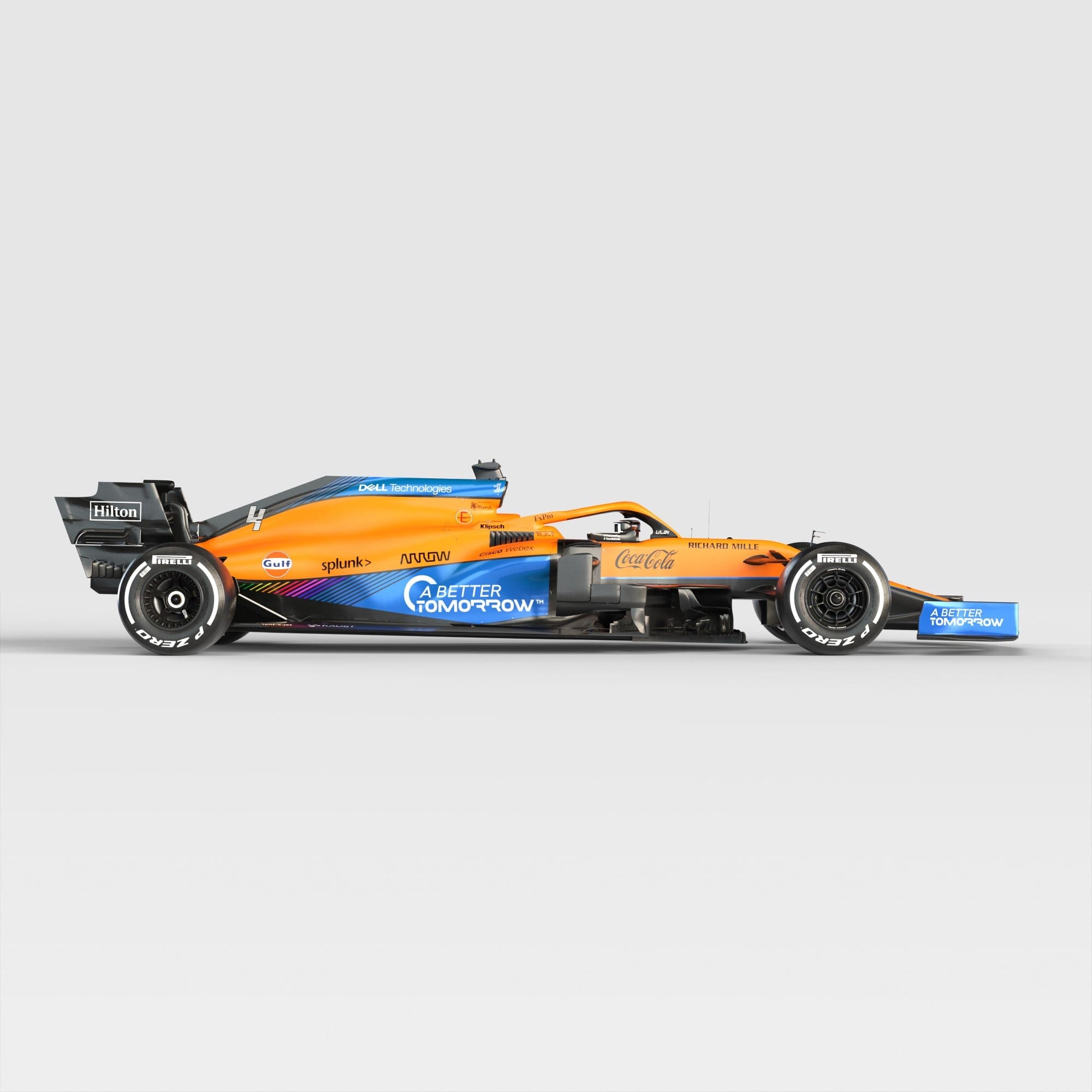 Confira as fotos do MCL35M, o carro da McLaren para a F1 2021 Confira as fotos do MCL35M, o carro da McLaren para a F1 2021