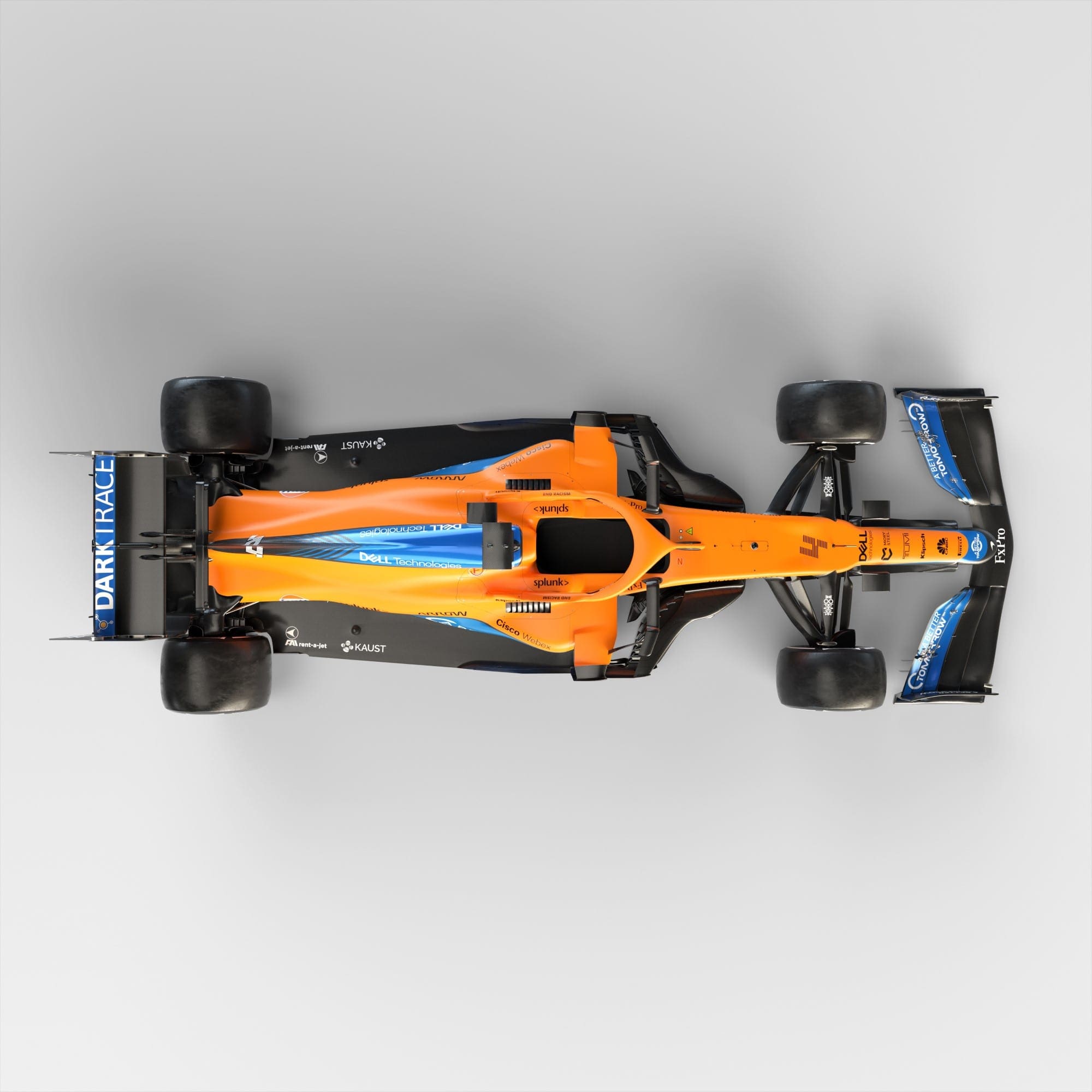 Confira as fotos do MCL35M, o carro da McLaren para a F1 2021