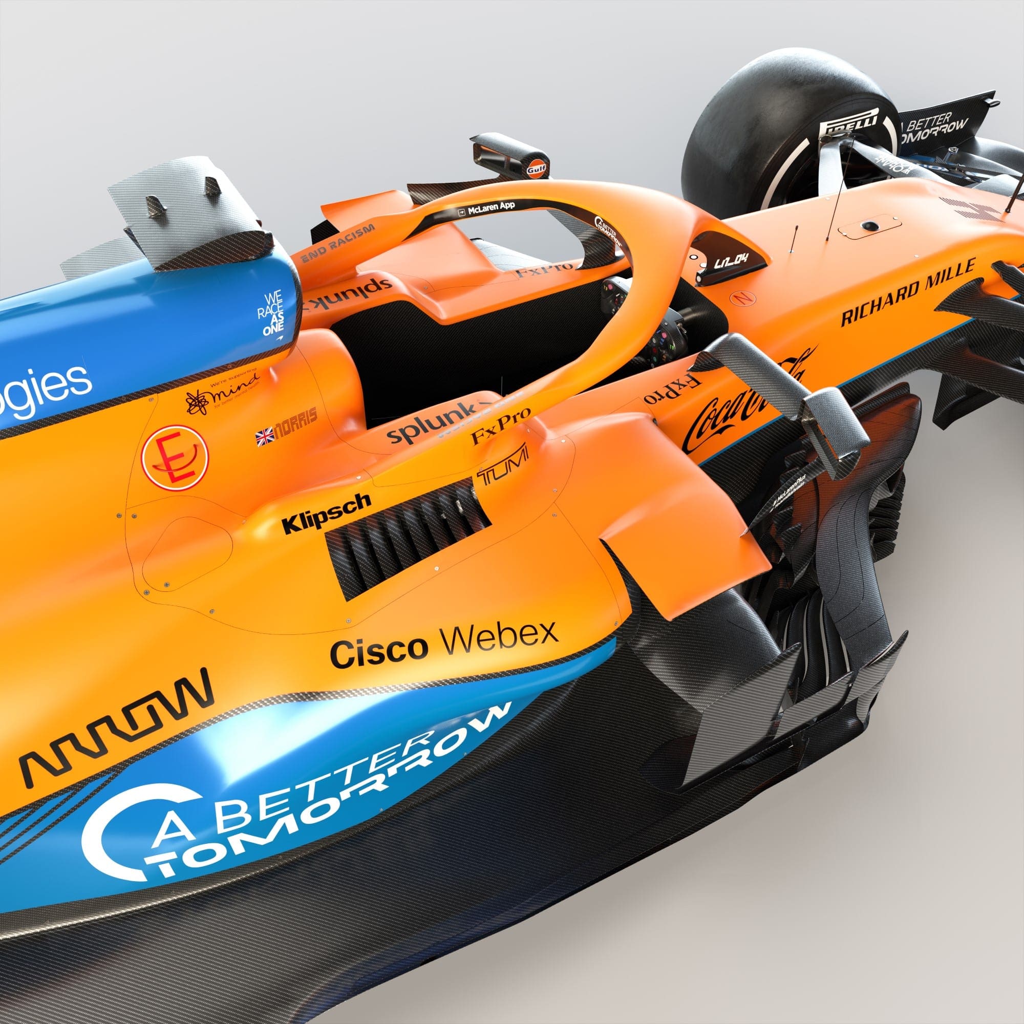 Confira as fotos do MCL35M, o carro da McLaren para a F1 2021 Confira as fotos do MCL35M, o carro da McLaren para a F1 2021