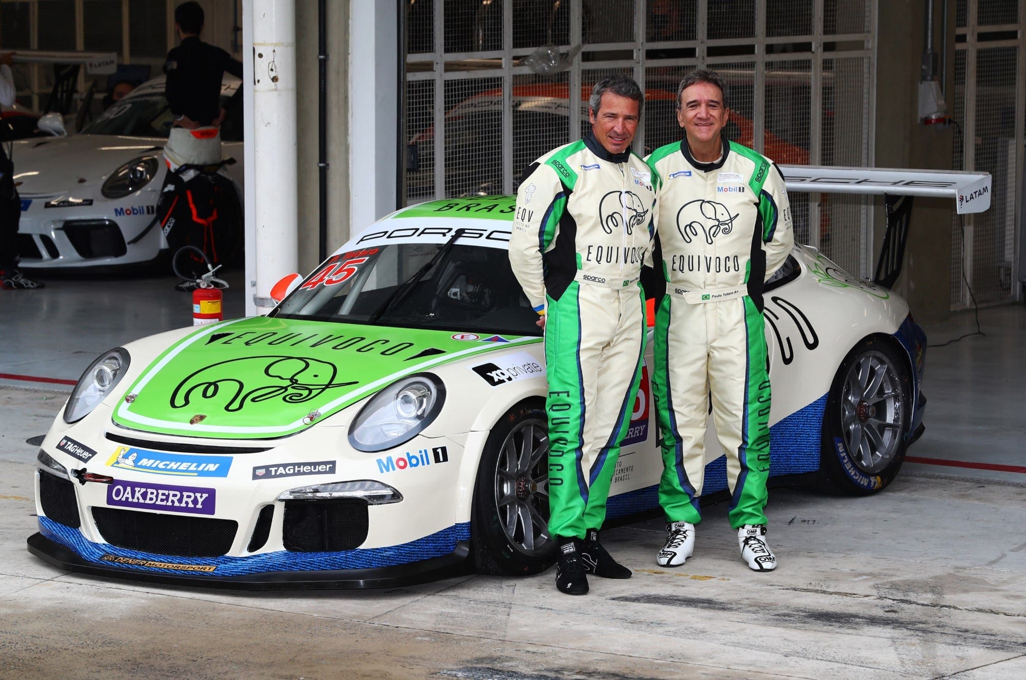 Paulo Totaro e Marcio Mauro - Porsche Cup