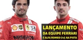 Em Dia: Lançamento da equipe Ferrari, Alfa Romeo C41 na pista e mais…