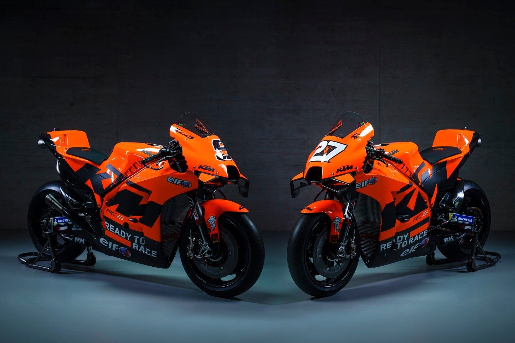 Tech3 KTM perde Red Bull e fica com pintura laranja para MotoGP em 2021 Apresentação KTM Tech3 - MotoGP 2021