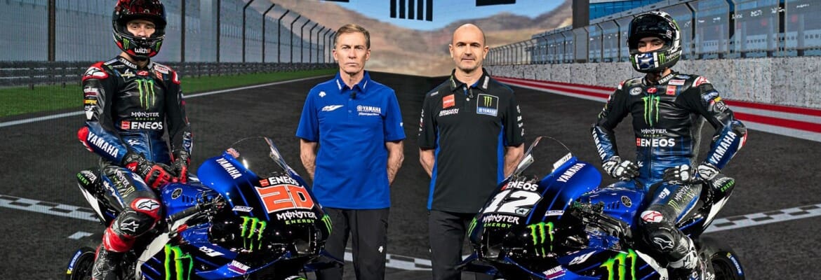 Sem mudanças, Yamaha apresenta pintura para temporada 2021 da MotoGP