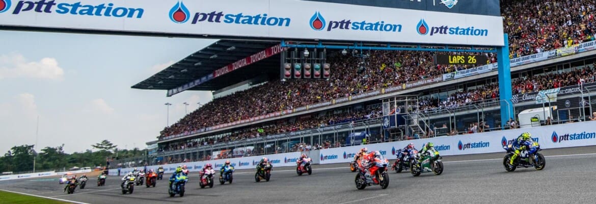 Largada MotoGP Tailândia 2018