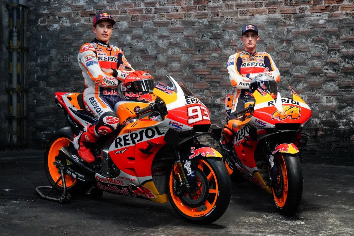 Marc Márquez e Pol Espargaró - Apresentação Repsol Honda MotoGP 2021