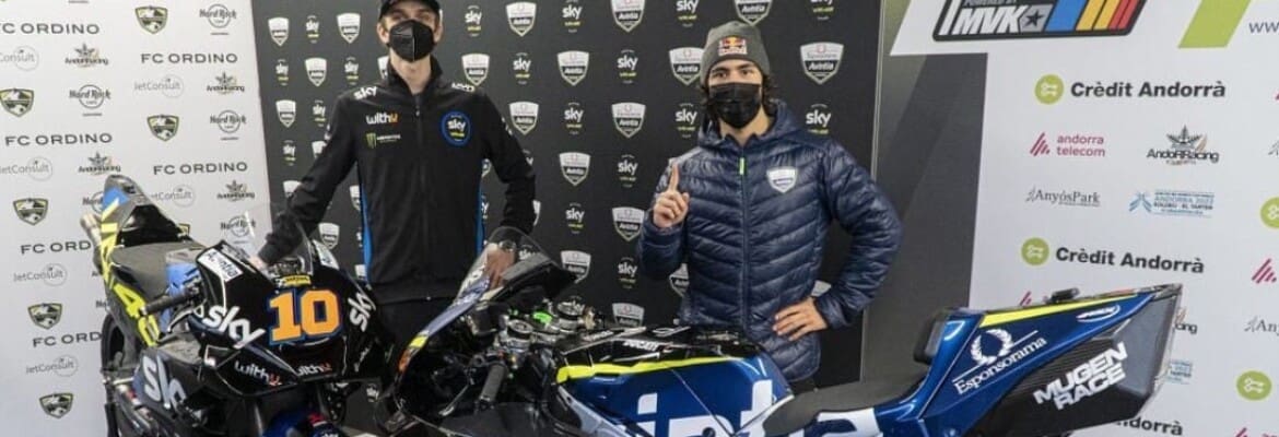 Avintia Ducati mostra pinturas de Marini e Bastianini para 2021 na MotoGP