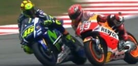 Rossi relembra polêmica com Márquez e dispara: “o que ele fez é imperdoável”