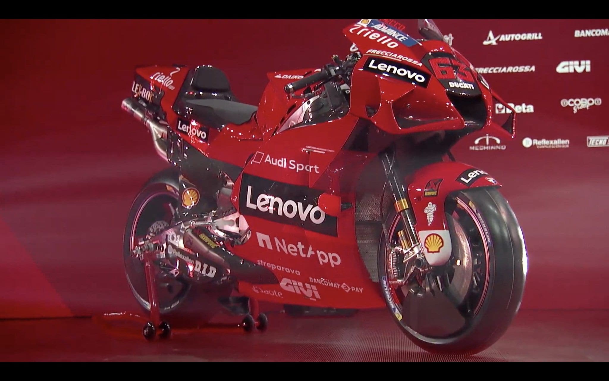 Ducati pintura 2021 MotoGP