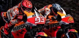 Repsol Honda exibe motos de Marc Márquez e Pol Espargaró para 2021