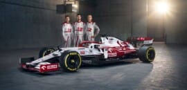 Confira as imagens do Alfa Romeo C41 para a F1 2021