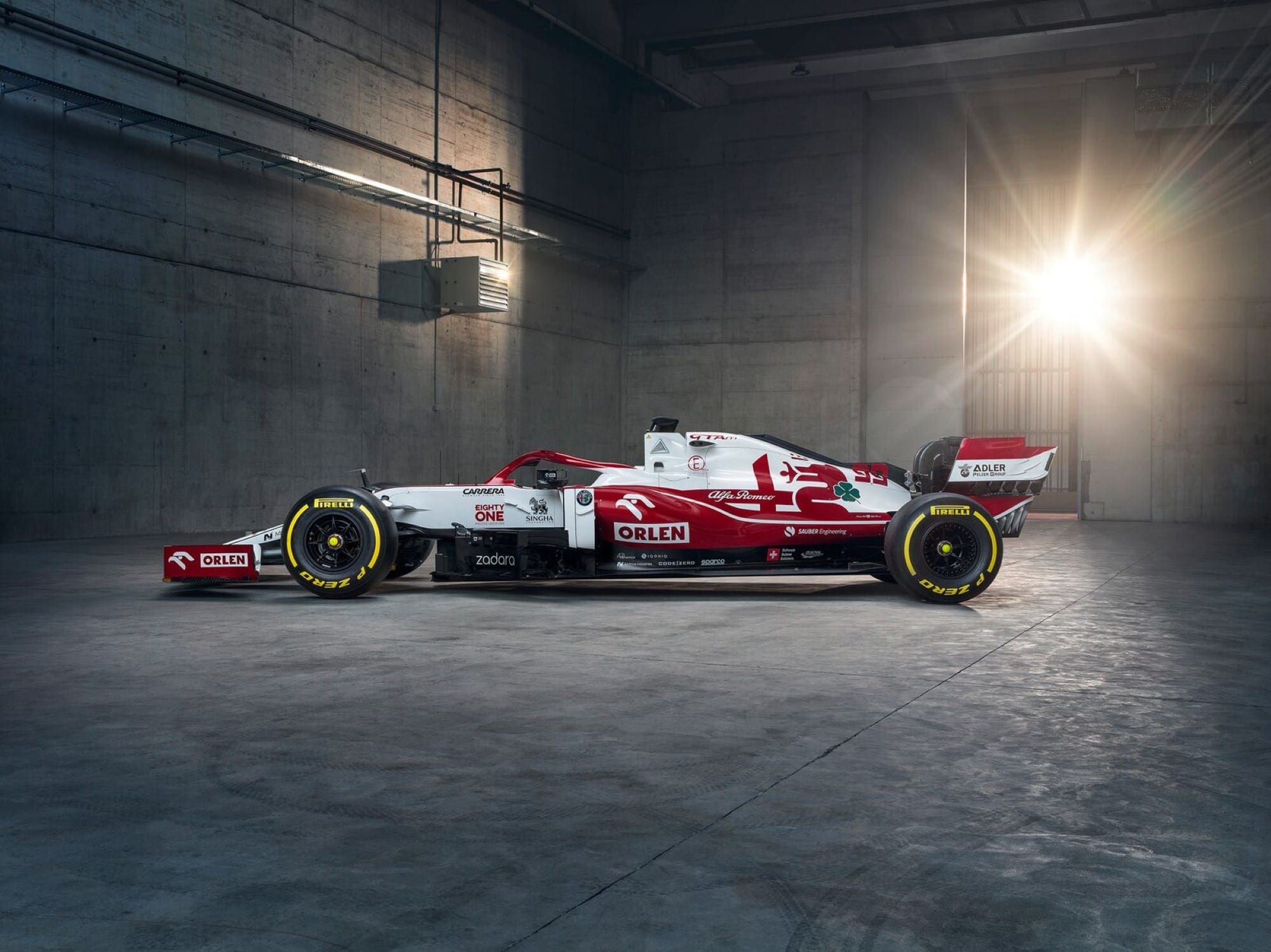 Confira as imagens do Alfa Romeo C41 para a F1 2021 Alfa Romeo C41