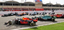 Confira as imagens do primeiro dia de testes da F1 no Bahrein
