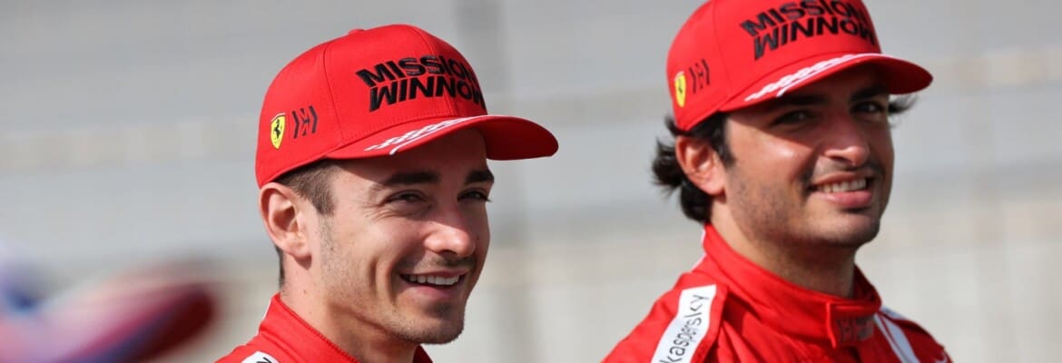 Guia F1Mania.net da F1 2021: Charles Leclerc e Carlos Sainz, os pilotos da Ferrari
