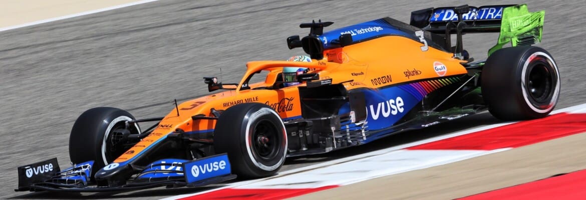 McLaren teve dia produtivo no primeiro teste da F1 em 2021