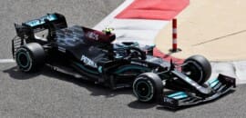 Quatro carros com motor Mercedes registram menos quilometragem do que três carros da Ferrari