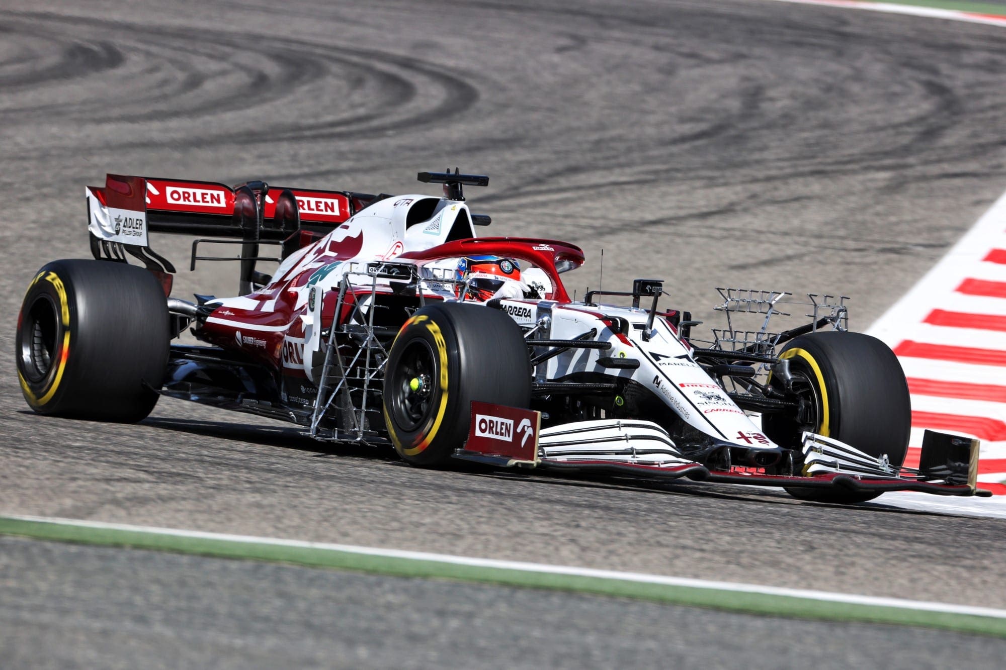 Confira as imagens do último dia de testes da F1 no Bahrein Kimi Raikkonen (Alfa Romeo) F1 2021 Bahrein
