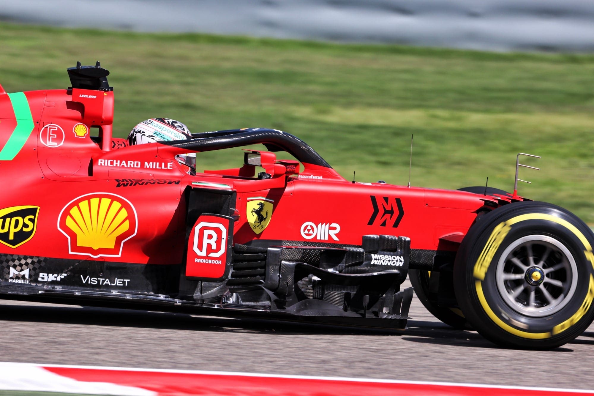 Confira as imagens do último dia de testes da F1 no Bahrein Charles Leclerc (Ferrari) F1 2021 Bahrein