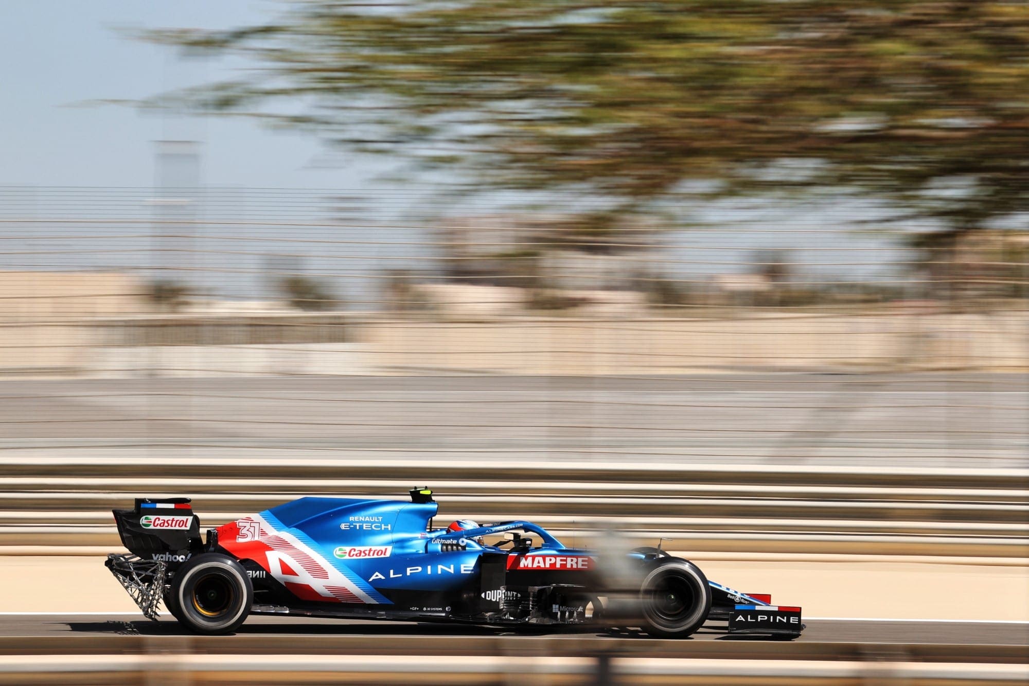 Confira as imagens do último dia de testes da F1 no Bahrein Esteban Ocon (Alpine) F1 2021 Bahrein