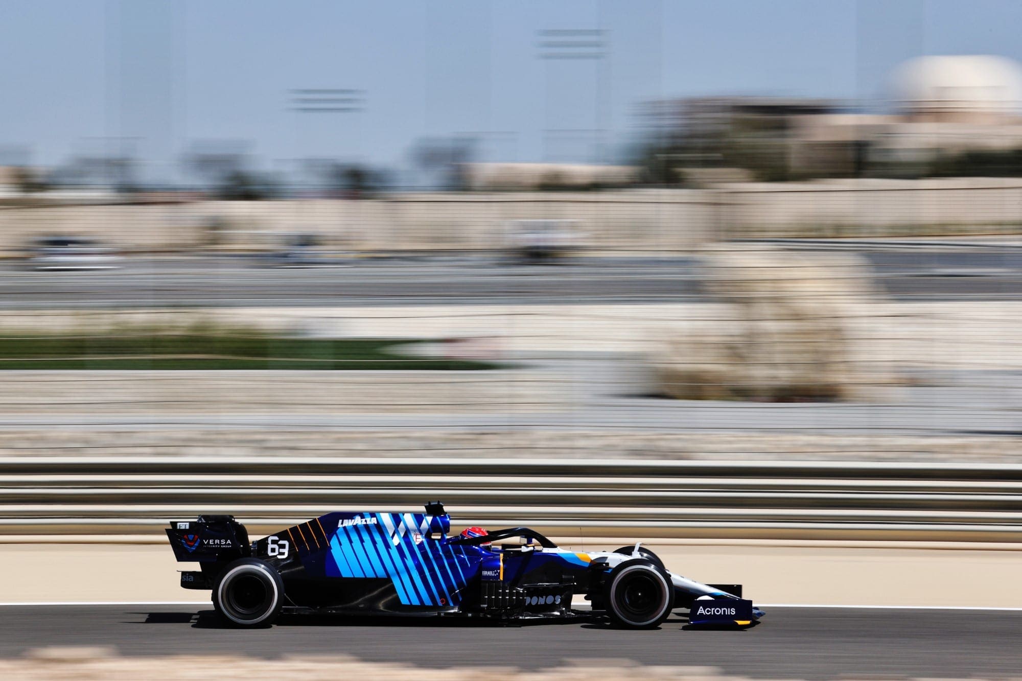 Confira as imagens do último dia de testes da F1 no Bahrein George Russell (Williams) F1 2021 Bahrein