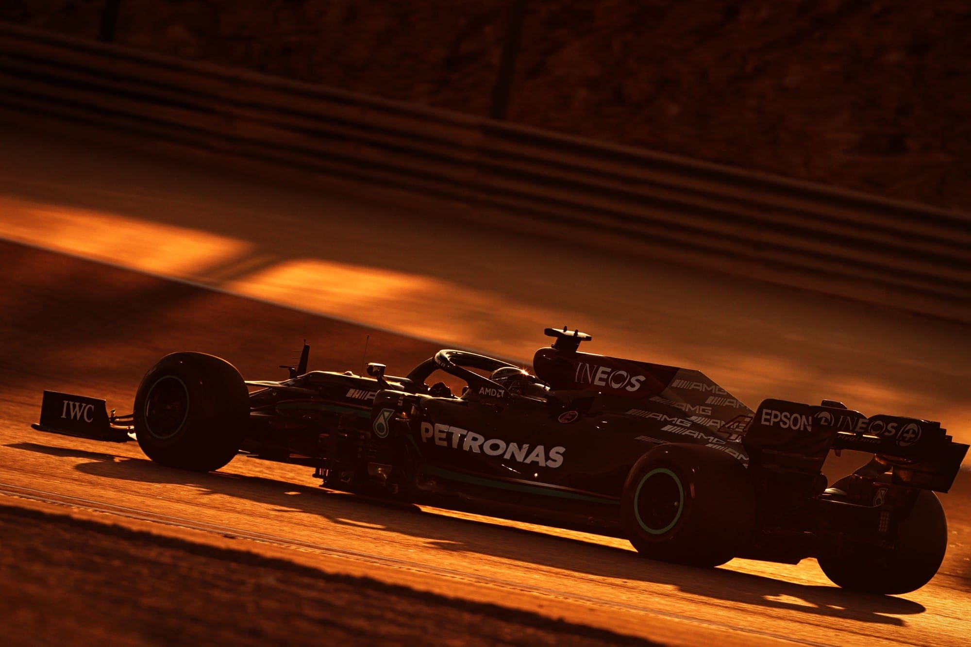 Confira as imagens do último dia de testes da F1 no Bahrein Lewis Hamilton (Mercedes) F1 2021 Bahrein