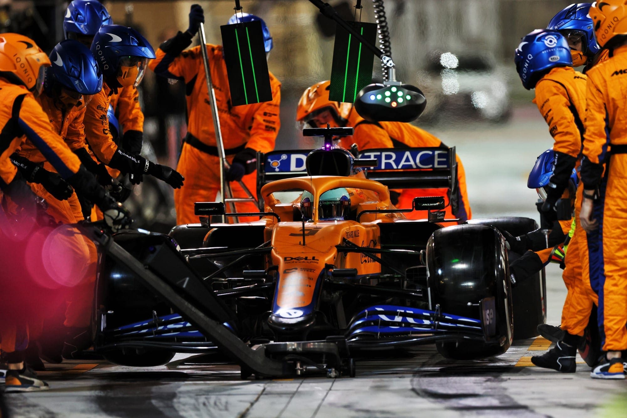 Confira as imagens do último dia de testes da F1 no Bahrein Daniel Ricciardo (McLaren) F1 2021 Bahrein