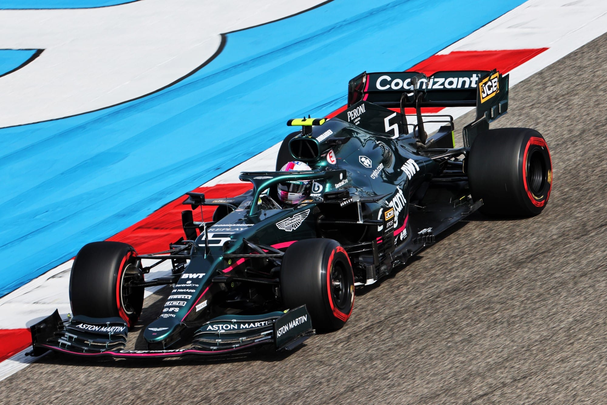 Sebastian Vettel (Aston Martin) Grande Prêmio do Bahrein F1 2021