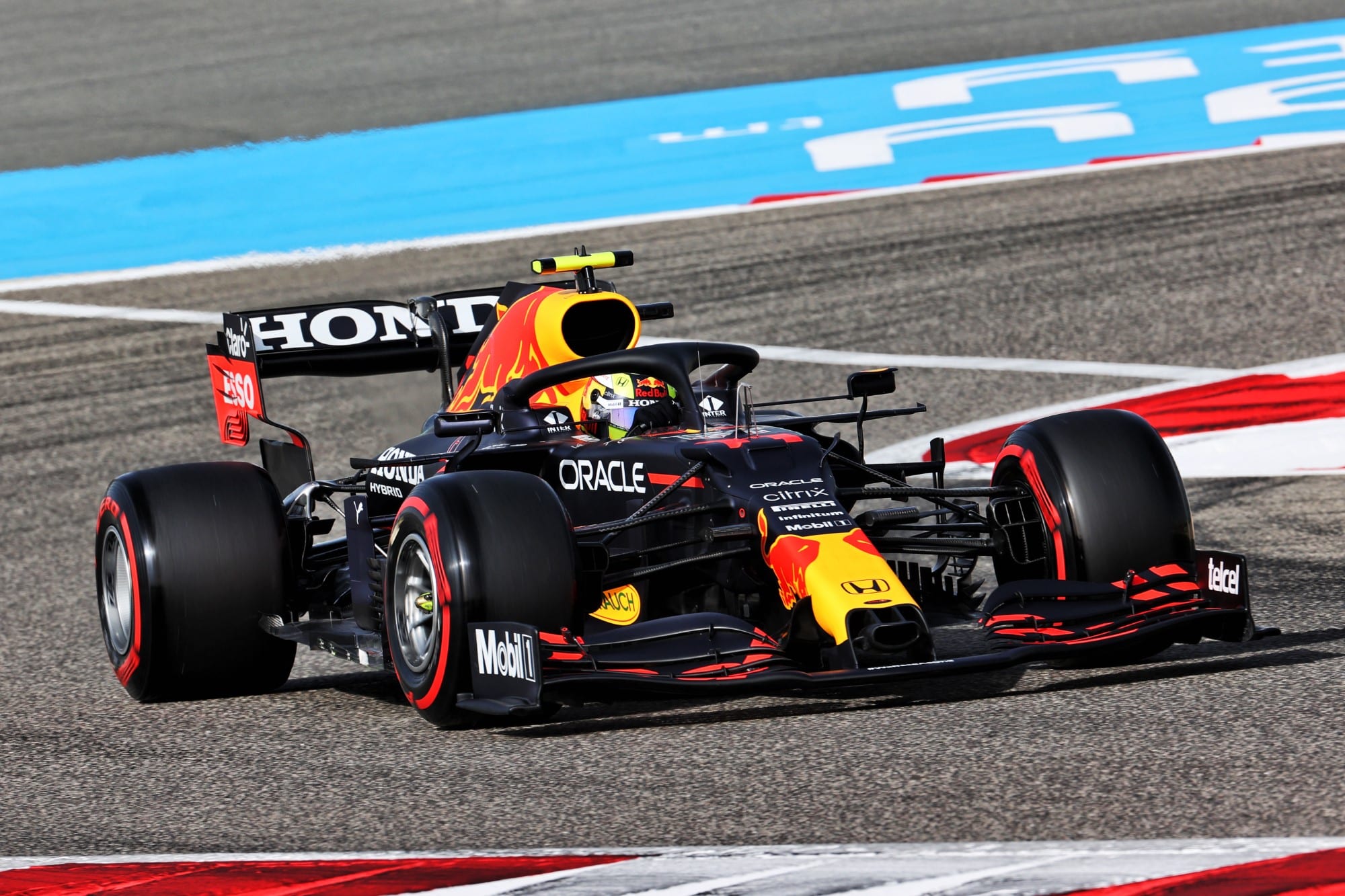 Sergio Perez (Red Bull) Grande Prêmio do Bahrein F1 2021