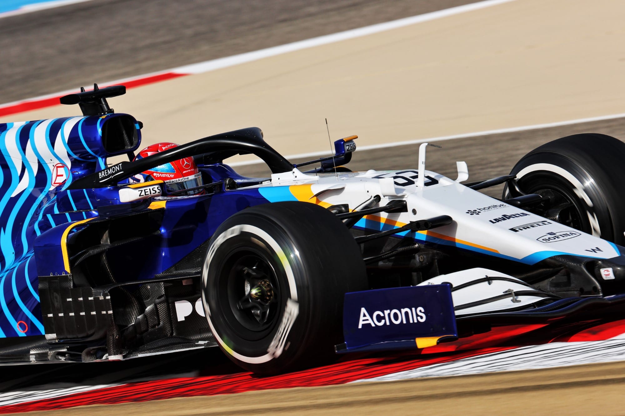 George Russell (Williams) Grande Prêmio do Bahrein F1 2021
